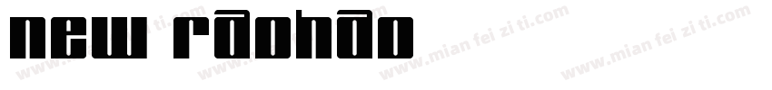 NEW RAOHAO字体转换